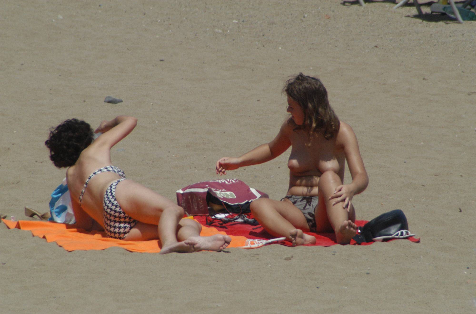 Nudist Pics Barcelona Topless Beach - 2