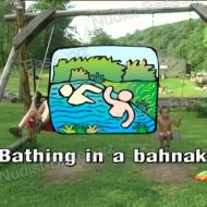 Bathing in a Bahnak