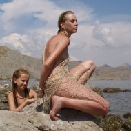 Naturist Model and Daughter
