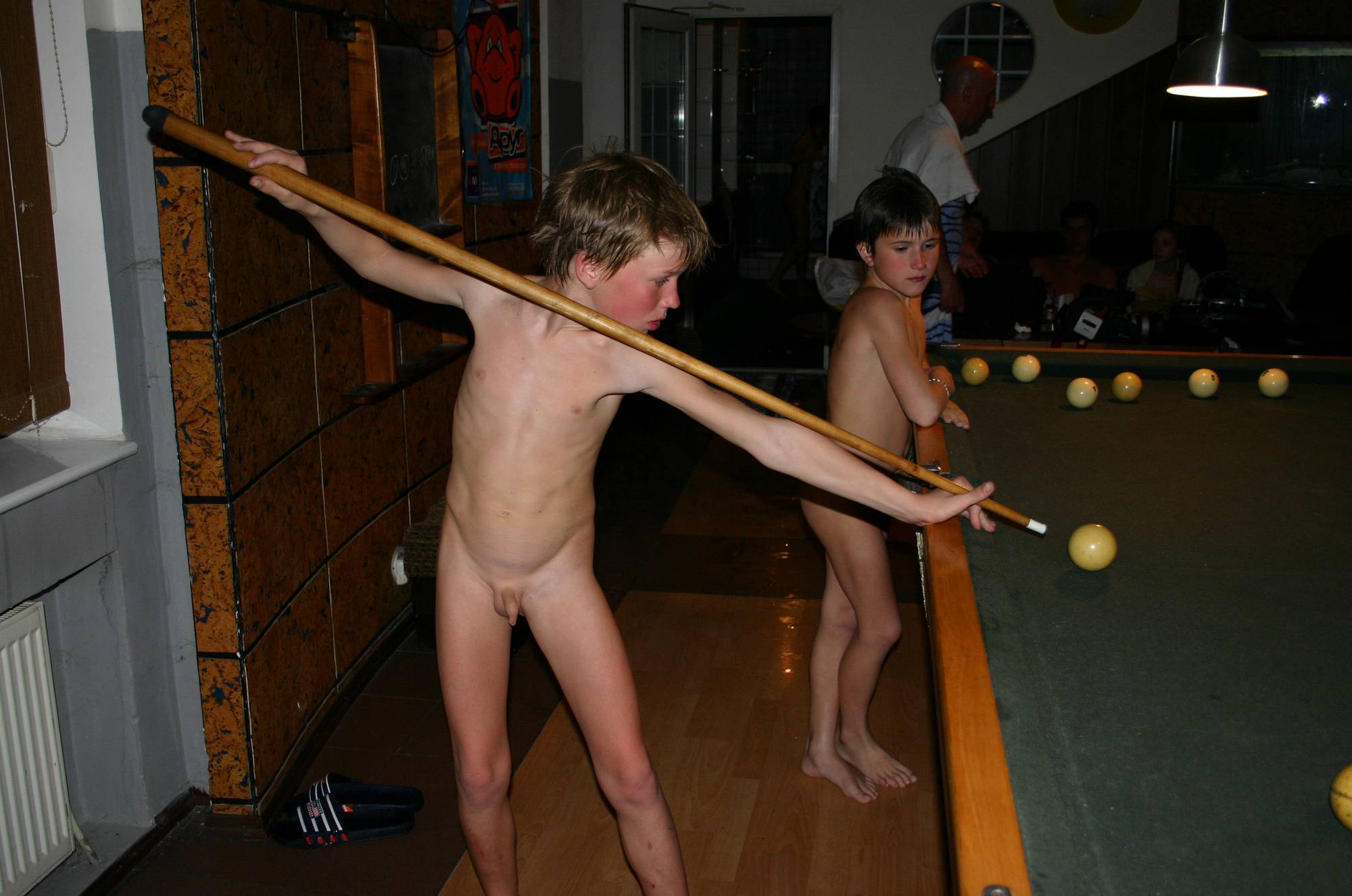 Nudist Pics Indoor Naturist Pool Hour - 1