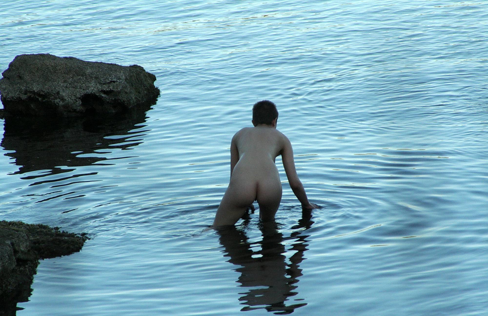 Nudist Pics Shallow Inlet Skinny Dip - 2